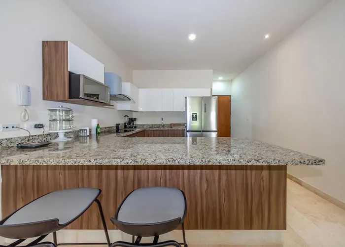 Spacious 2br With Pool And Private Balcony Hébergement de vacances Tulum