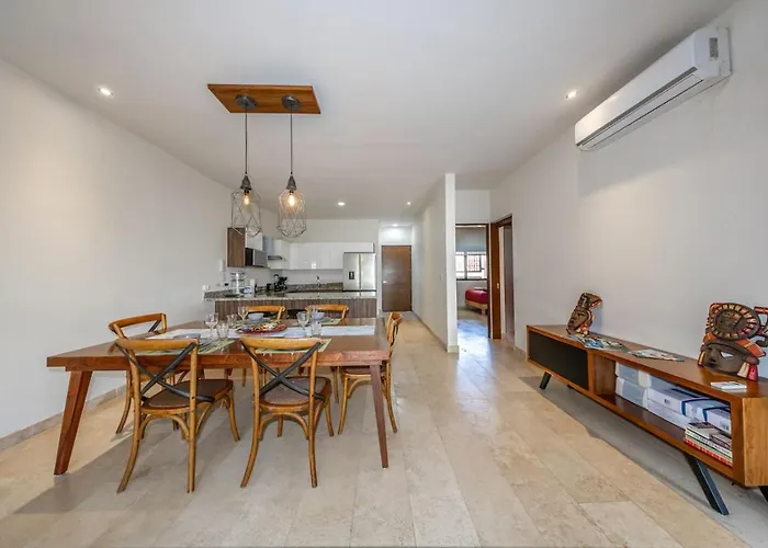 Spacious 2br With Pool And Private Balcony Hébergement de vacances Tulum